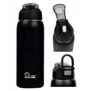 Majestic Sport Delta termohrnček 0,75 l, čierny